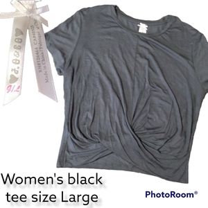 💥3/$15 Women's Black tee